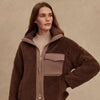 Lowell Sherpa Jacket - Carafe