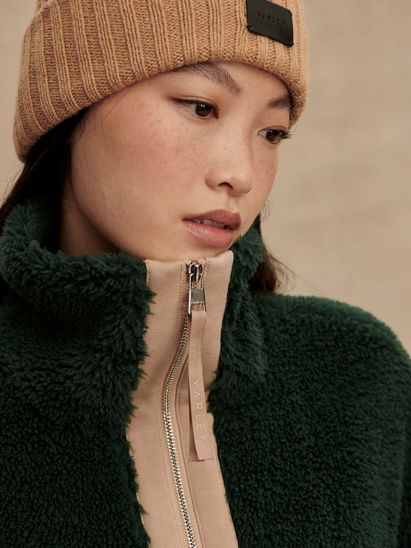 Lowell Sherpa Jacket - Pine