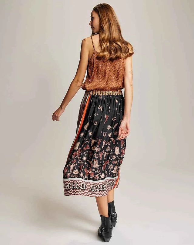 Vanessa Rodeo Midi Skirt